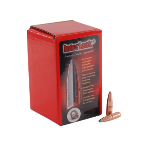 Hornady InterLock 6mm, 243 Caliber (243 Diameter) Bullets 100 Grain Spitzer with Cannelure Box of 100