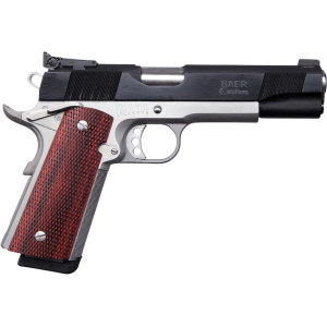 Les Baer Custom 1911 Concept III 45 ACP Pistol 5" Barrel 8+1 Round Blued Slide Cocobolo Grip Stainless Frame