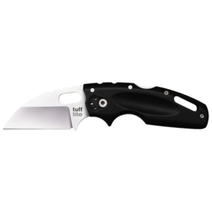 Cold Steel Tuff Lite Pocket Knife 2.5" Wharncliffe AUS 8A Stainless Steel Blade Grivory Handle Black