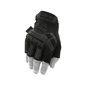 Mechanix Gloves Men's M-Pact Tactical Fingerless Gloves Black Large