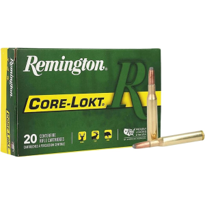 Remington Core-Lokt 270 Winchester Ammo 150 Grain Jacketed Soft Point Box of 20