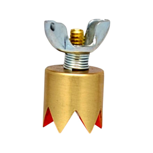 Ballistic Products Super Crown Crimp Starter for Mec Presses 10, 12, 16 Gauge 8 Point Brass - Ballistic Products, Inc.