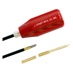 Dewey 1-Piece Gun Cleaning Rod 22 Caliber 17" Nylon Coated 8-36 Male Thread