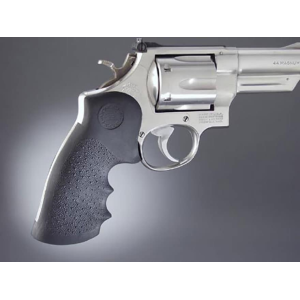 Hogue Monogrip Grips for S&W N-Frame Square Butt Rubber Black