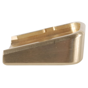Taylor Freelance Extended Magazine Base Pad for Glock 20, 21, 21SF, 29 +0 Brass