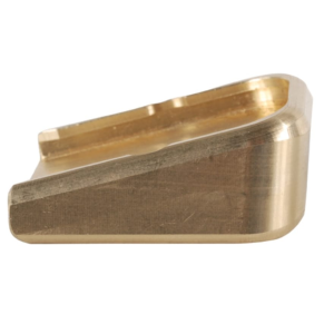 Taylor Freelance Extended Magazine Base Pad for Glock 17, 22, 24, 26, 27, 31, 32, 33, 34, 35, 37 +0 Brass