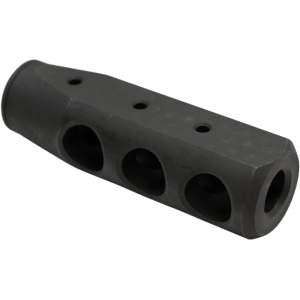 AR-STONER Competition Muzzle Brake 1/2"-28 Thread AR-15 9mm Steel Matte