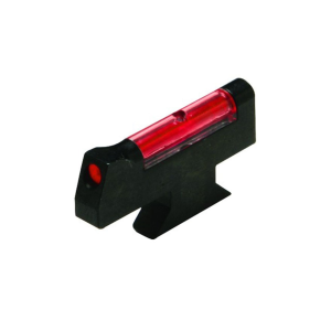 HIVIZ Fiber Optic Front Sight for S&W Revolver with Interchangeable Front Sight .250" Height Steel Red