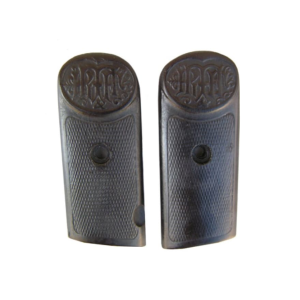 Vintage Gun Grips for Dreyse 1907 Late Type Polymer Black