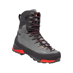 Crispi Boots Men's Briksdal Pro SF GTX 10" Waterproof 200 Gram Insulated Hunting Boots Leather Gray 11 D
