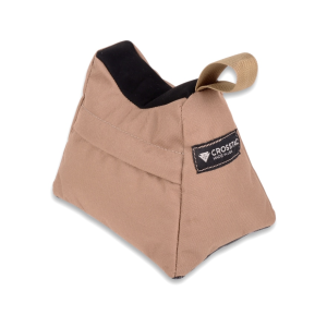 CrossTac Ultralight Rear Shooting Rest Bag Coyote Brown - Crosstac