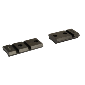 Warne Maxima 2-Piece Steel Weaver Scope Base Remington 700, Howa 1500, Weatherby Vanguard Matte Black