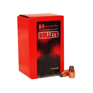 Hornady InterLock 45 Caliber (458 Diameter) Bullets 300 Grain Jacketed Hollow Point with Cannelure Box of 50