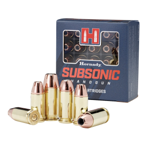 Hornady Subsonic 45 ACP Ammo 230 Grain Hornady XTP Jacketed Hollow Point Box of 20
