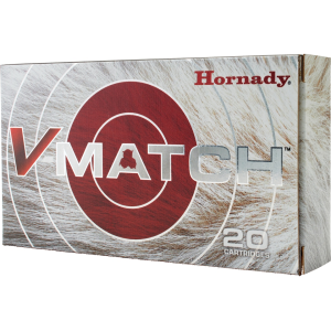 Hornady V-Match 6.5 Grendel Ammo 100 Grain Hornady ELD-VT Polymer Tip Box of 20
