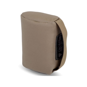 CrossTac Long Rear Squeeze Shooting Rest Bag ToughTek Coyote Brown - Crosstac
