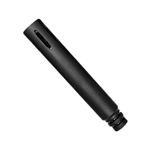 KAK Retro Extended Flash Hider 1/2"-28 Thread 9mm Steel Matte