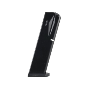 Mec-Gar Optimum Magazine with Base Pad for Beretta 92, 92FS 9mm 18-Round Steel Anti-Friction Black