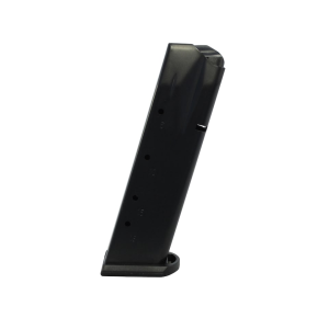 Mec-Gar Optimum Magazine with Base Pad for Sig Sauer P226 9mm 18-Round Steel Anti-Friction Black