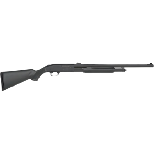 Mossberg 500 Slugster Pump 12 Gauge Shotgun 24" Black Barrel Black Field Stock