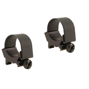 Weaver Top Mount Weaver 30mm Scope Rings Matte Black Low