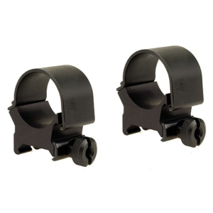 Weaver Top Mount Weaver 1" Scope Rings Matte Black High