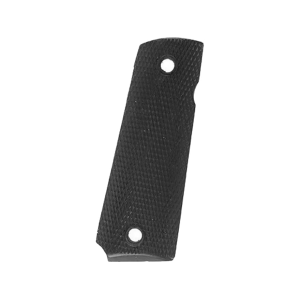 Vintage Gun Grips for Colt 1911-A1 Government, Commander Military-Style No Logo Polymer Black