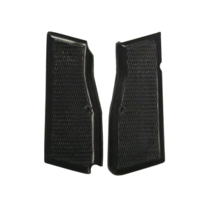 Vintage Gun Grips for Inglis Browning Hi-Power 9mm Luger Polymer Black