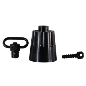 GrovTec Push Button Shotgun Magazine Cap with 1" QD Sling Swivel Winchester Super X2, SX3, Browning Gold 12 Gauge Steel Black