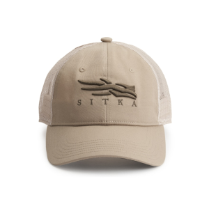 Sitka Gear Mens Icon Lo Pro Trucker Hat Sandstone