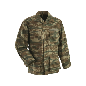Military Surplus Greek BDU Field Jacket Grade 2 Lizard Camo XL
