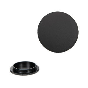 Nightforce Metal Threaded Scope Cover Set Benchrest Models Matte Black