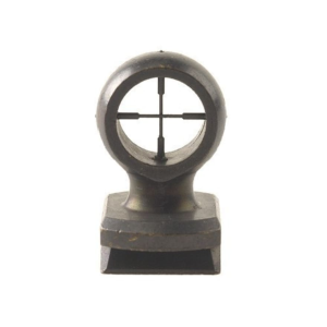 KNS Dovetail Hooded Front Sight 0.425" High Duplex Reticle
