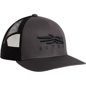 Sitka Gear Mens Icon Mid Trucker Hat Lead