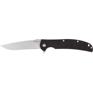 Kershaw Chill Pocket Knife 3.125" Drop Point 8Cr13MoV Bead Blasted Blade G-10 Handle Black