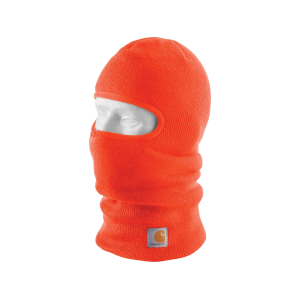 Carhartt Men's Knit Insulated Balaclava Brite Orange One Size Fits Most