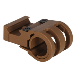 VTAC Offset Weapon Light Mount for .80" & 1" Ring Diameter Coyote