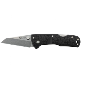 Cold Steel Kiridashi Pocket Knife 2.5" Sheepsfoot 4034 Satin Blade Griv-Ex Handle Black
