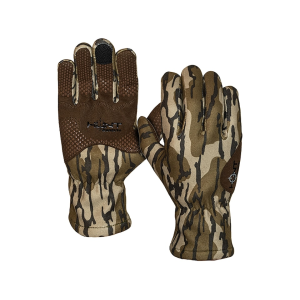 Hunt Monkey Men's Task Hunt Hunting Gloves Mossy Oak Original Bottomland Large