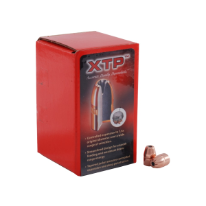 Hornady FP-XTP 38 Special, 357 Magnum (357 Diameter) Bullets 125 Grain Jacketed Hollow Point with Cannelure Box of 100