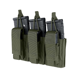 Condor Triple Kangaroo Gen 2 Rifle and Pistol Magazine Pouch Ranger Green