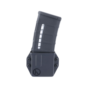 Henry Holsters Duty Magazine Pouch AR-15 with Link AR Right Hand Boltaron Black - Henry Holsters