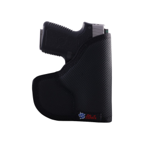 DeSantis Gunhide Nemesis Pocket Holster Ambidextrous Kahr K9, P9, MK9, CM9, PM9, Kel-Tec PF9, Ruger SR9C Nylon Black