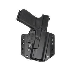 Bravo Concealment BCA 3.0 OWB Holster Right Hand Glock 19, 23, 19X, 19 MOS, 32, 45 Polymer Black