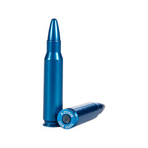 A-ZOOM Action Proving Dummy Round Snap Cap Blue Value Pack .308 Aluminum 10PK