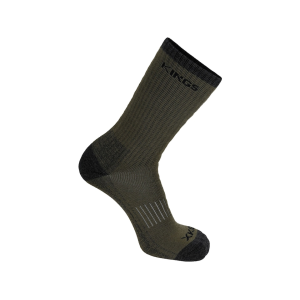 Kings Camo Men's Merino Wool Heavyweight Boot Socks Dark Forest Medium