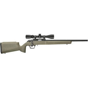 Springfield Armory 2020 Rimfire Target Bolt Action Rifle 22 Long Rifle 20" Matte Blued Threaded Barrel Black Frame OD Green/Black Precision Stock with Scope - Springfield Armory