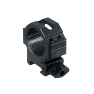 UTG Max Strength Tactical 4 Hole QD Twist Lock Picatinny 30mm Scope Rings Matte Black Low