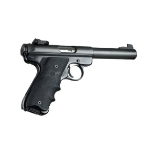 Hogue Wraparound Rubber Grips with Finger Grooves for Ruger Mark II, III Black
