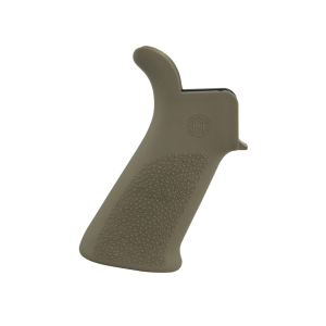Hogue OverMolded Beavertail AR-15 Pistol Grip Rubber Desert Tan